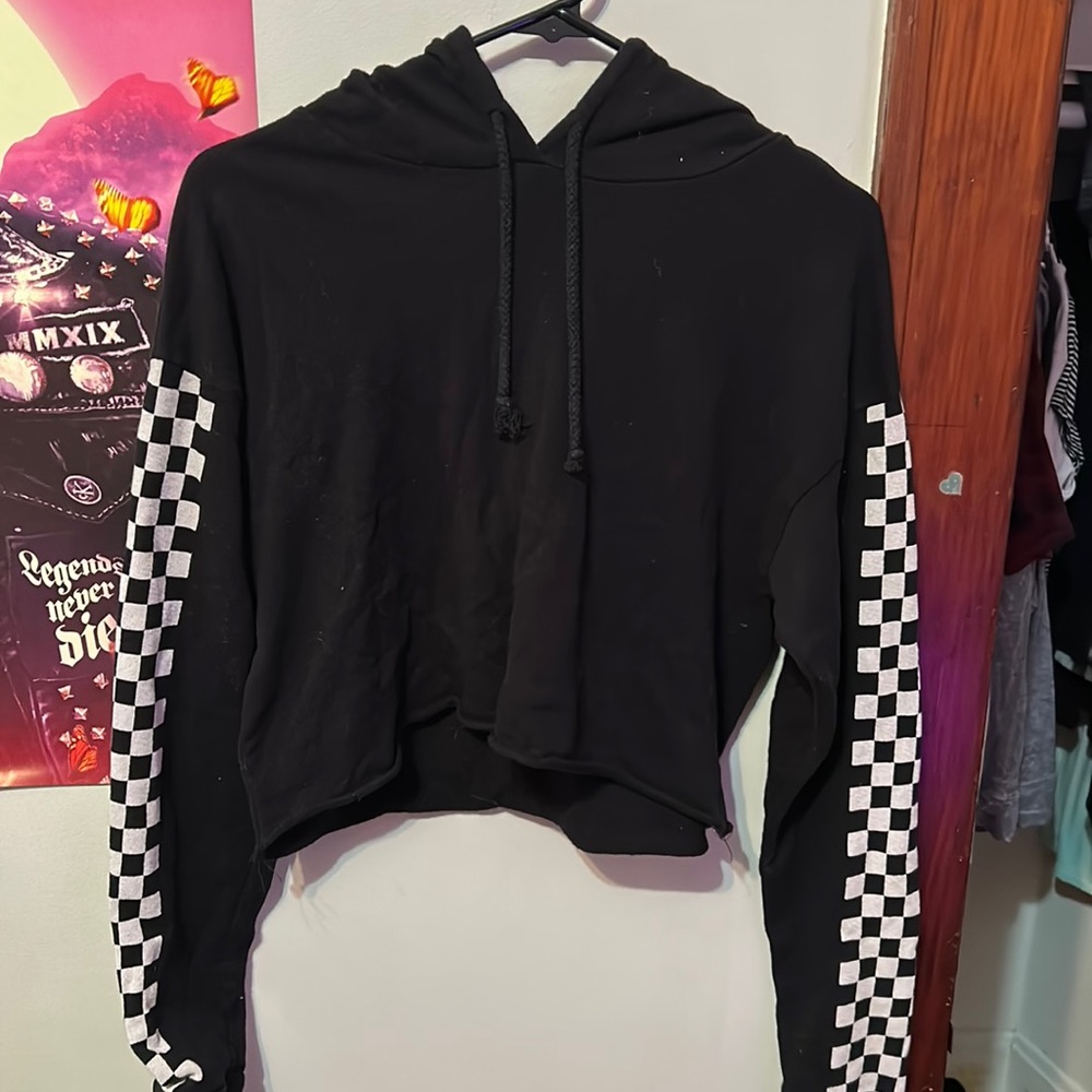 Fashion Nova Cropped Hoodie